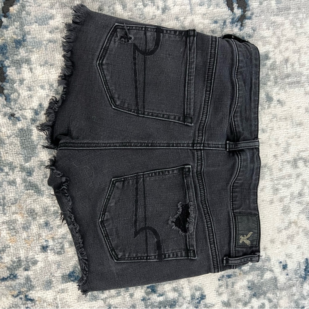 Black Jean Shorts - Picture 5 of 9